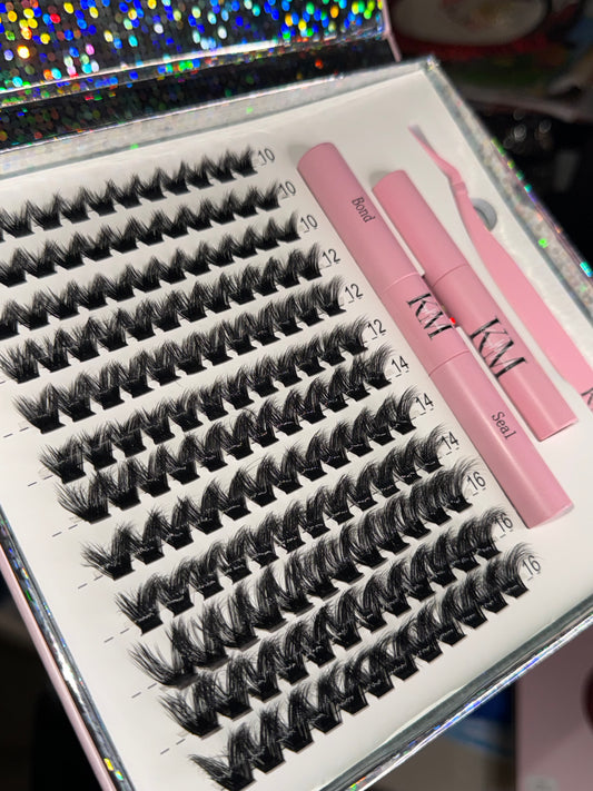 DIY Miink Mob Clusters Lashes