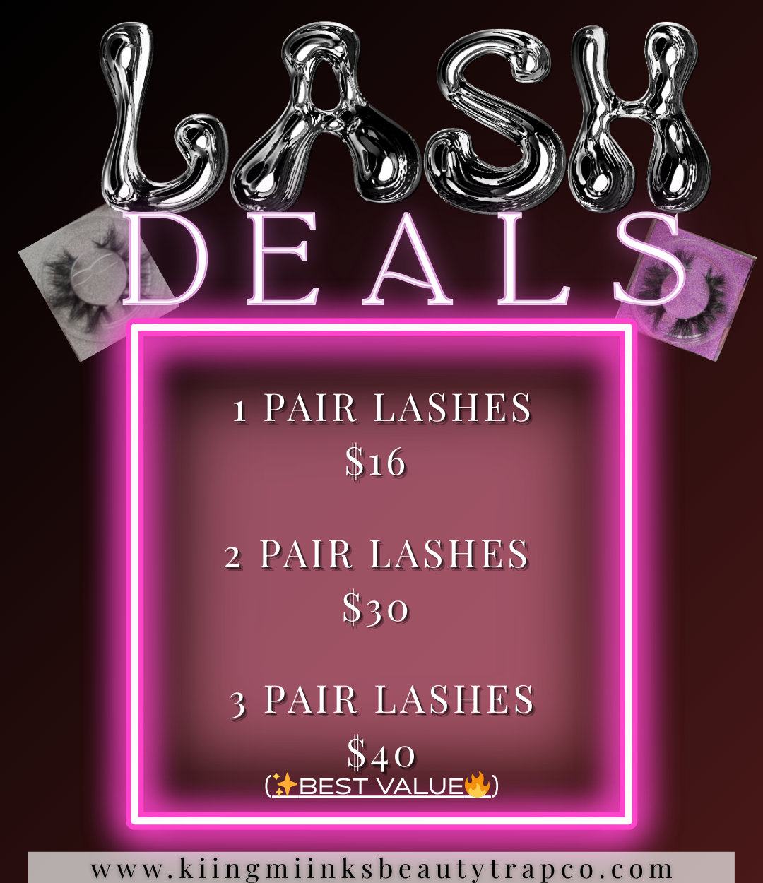 LASH DEALS 🔥🔌