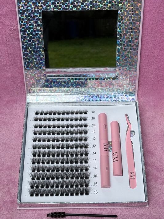 DIY Miink Mob Clusters Lashes